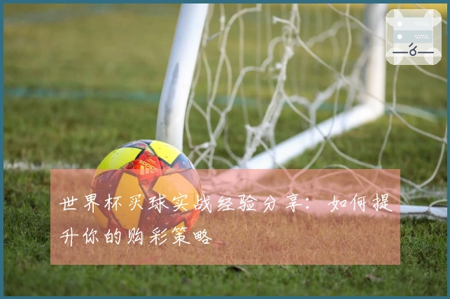 世界杯买球实战经验分享：如何提升你的购彩策略